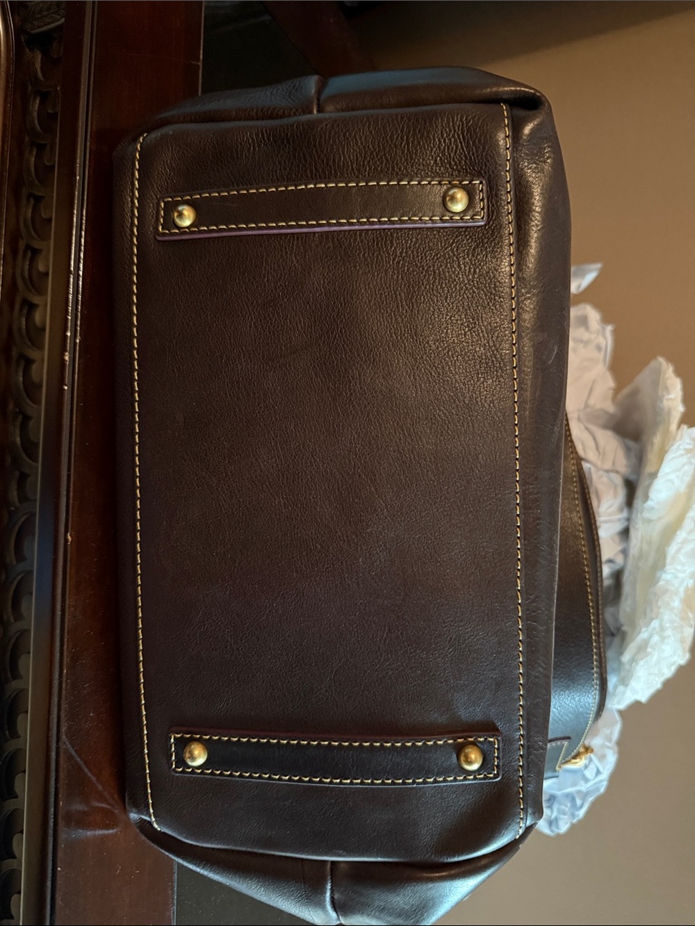Dooney & Bourke Florentine Camden/Fielding Tmoro Like New - Picture 11 of 13